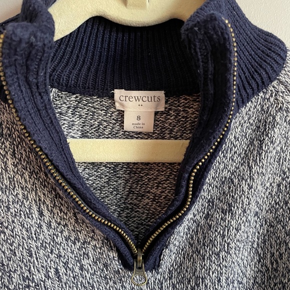 CREWCUTS 8 zip neck sweater - Picture 4 of 5